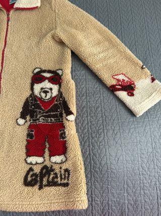 Chaqueta Barandi borreguito oso y pájaro