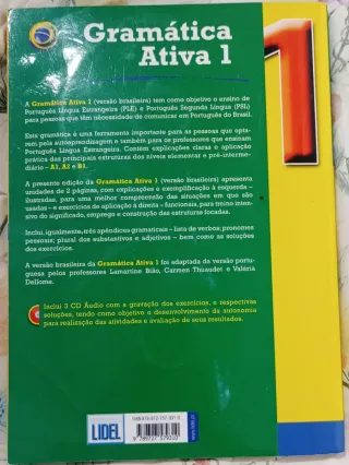 Gramatica ativa 1 (3CD audio). Portugues Brasil