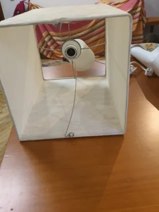 Lámpara de techo Ikea de papel