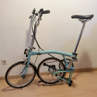 Brompton 6 velocidades con cubiertas Tannus