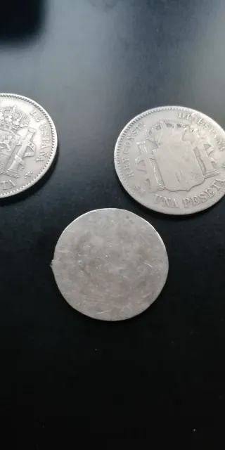 Lote de 3 monedas antiguas