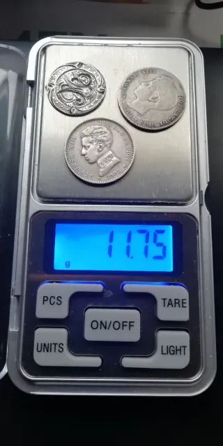 Lote de 3 monedas antiguas