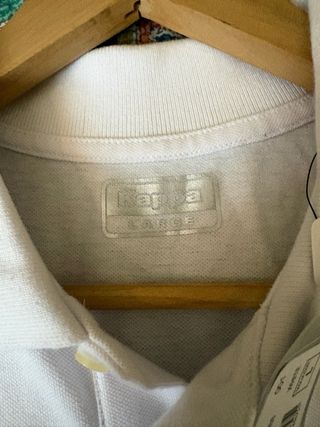 Polo Kappa Bianco con Etichetta