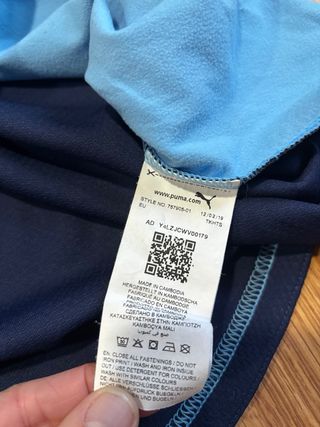 Camiseta Entrenamiento Puma Manchester City L