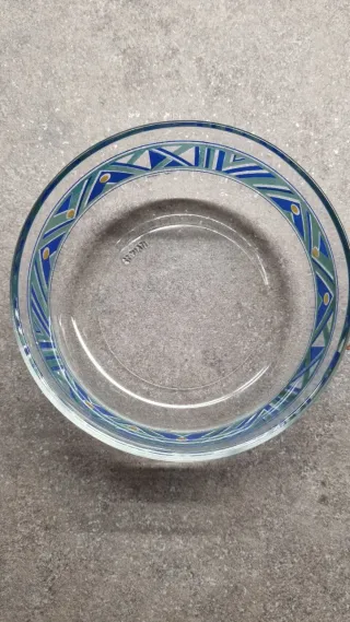 Set 11 Ciotole Vetro Decorate Blu