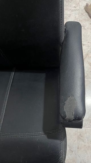 Silla de oficina IKEA negra