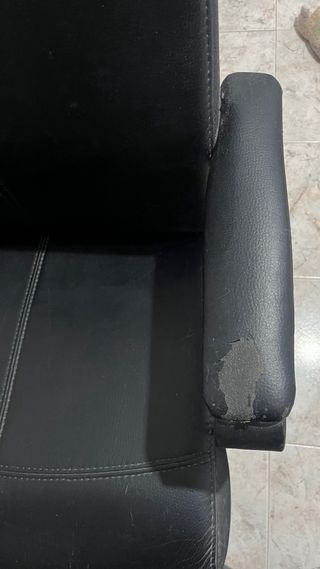 Silla de oficina IKEA negra