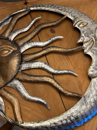 Decoración de pared Sol y Luna