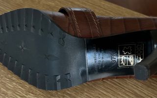 Zapatos Gastone Lucioli Piel Marrón Tacón