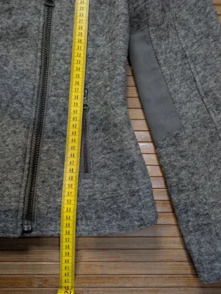 Chaqueta Trafaluc Lana Pelo Motera Gris