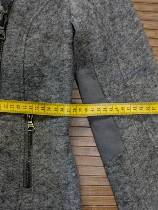 Chaqueta Trafaluc Lana Pelo Motera Gris