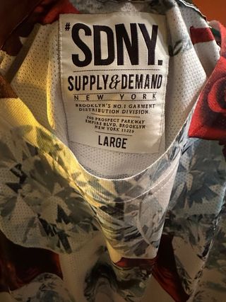 Camiseta Supply & Demand SDNY Talla L