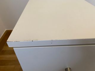 Cajonera blanca 2 cajones escritorio