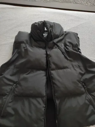 Chaleco acolchado mujer negro muy calentito