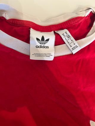 Camiseta Adidas Roja Talla M
