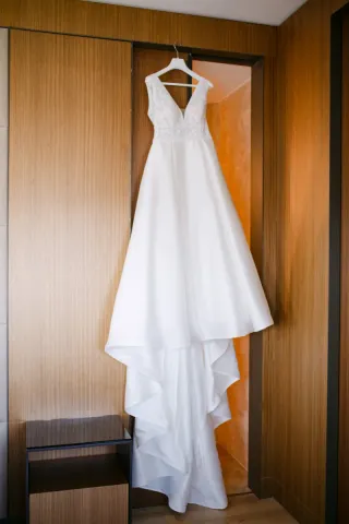 Vestido de Novia Rosa Clará linea Aire Barcelona