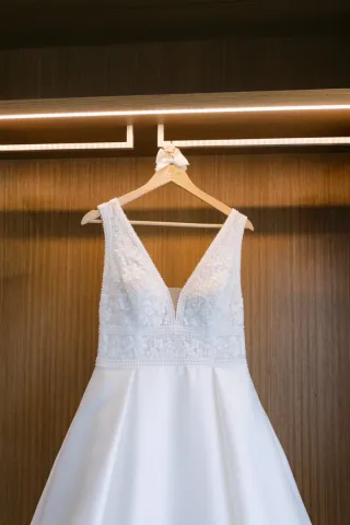 Vestido de Novia Rosa Clará linea Aire Barcelona