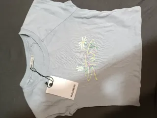 Camiseta Pull&Bear azul talla S