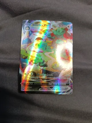 Carta Pokémon Snorlax VMAX Gigamax Español