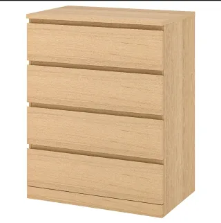 Cómoda cuatro cajones nuevo sin montar