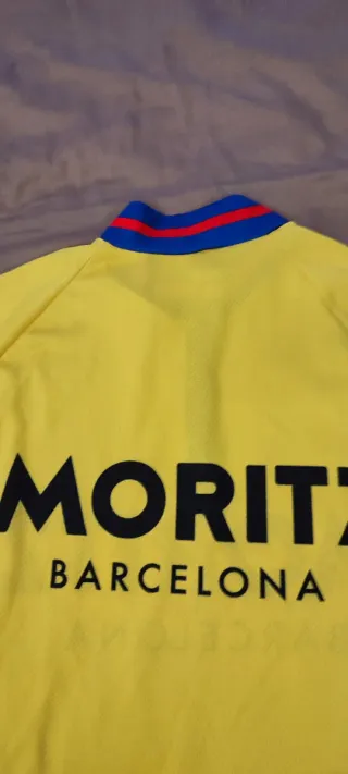 Maillot Ciclismo Moritz Barcelona Amarillo