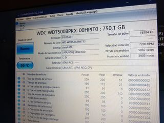 ASUS CORE I7-DISC 750GB-RAM 6GB-NVDIA-W11-LED 15"