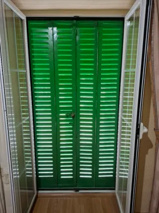 Contraventanas de hierro para ventana y puerta