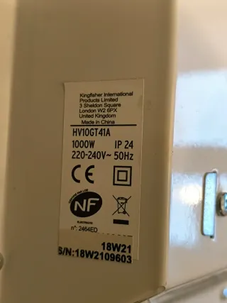 Lote 3 radiadores eléctricos