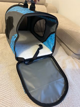 Transportín plegable para mascotas