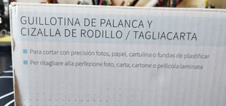 Guillotina de Palanca Cizalla Rodillo United Ofice