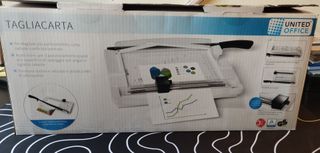 Guillotina de Palanca Cizalla Rodillo United Ofice