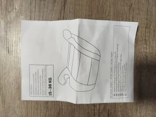 Alzador niños negro