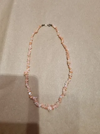 Collana coralli rosa