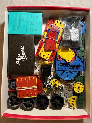 Lote Meccano Mixto: Piezas Años 60 y 90