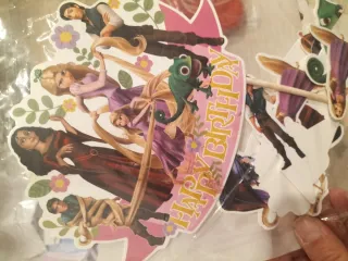 Decoración cumpleaños Rapunzel