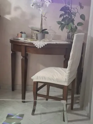 Tavolo Consolle Legno allungabile