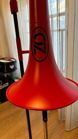 Trombon de varas ZTB Plástico ABS color Rojo