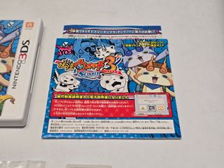 Yo-Kai Watch 3 Sushi Nintendo 3DS con medalla