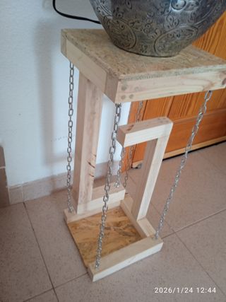 Soporte para macetas.