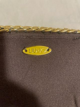 Jersey Liu Jo punto cadena dorado talla 40