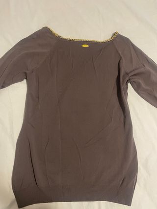 Jersey Liu Jo punto cadena dorado talla 40