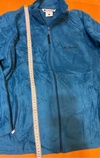 Columbia fleece jacket Women size L blue vintage