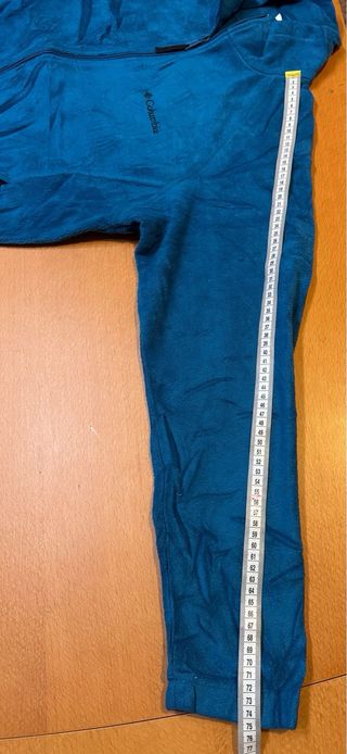 Columbia fleece jacket Women size L blue vintage