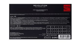 Paleta Sombras Revolution Coca-Cola