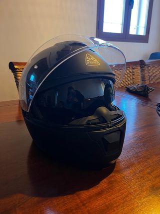 Casco Moto Bayard Negro nuevo