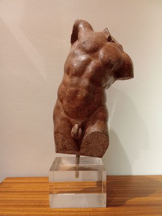 Escultura Torso Masculino Desnudo