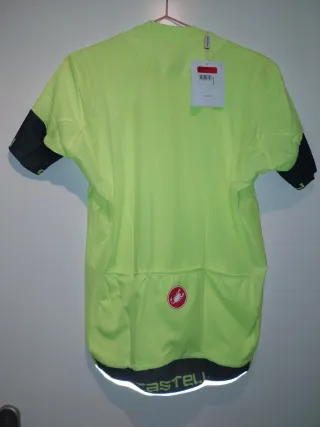 Maillot Castelli Entrata Amarillo Fluor