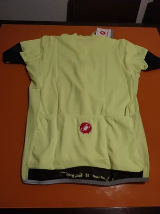 Maillot Castelli Entrata Amarillo Fluor