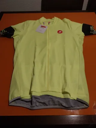 Maillot Castelli Entrata Amarillo Fluor