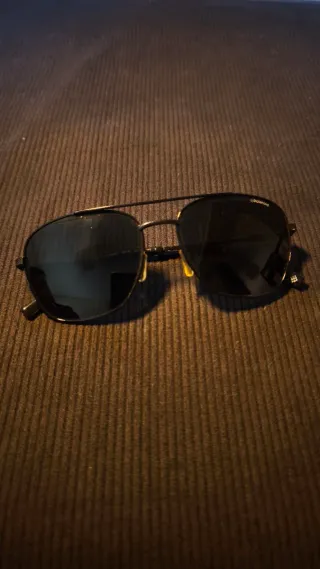 Gafas de Sol Polaroid Negras Aviador